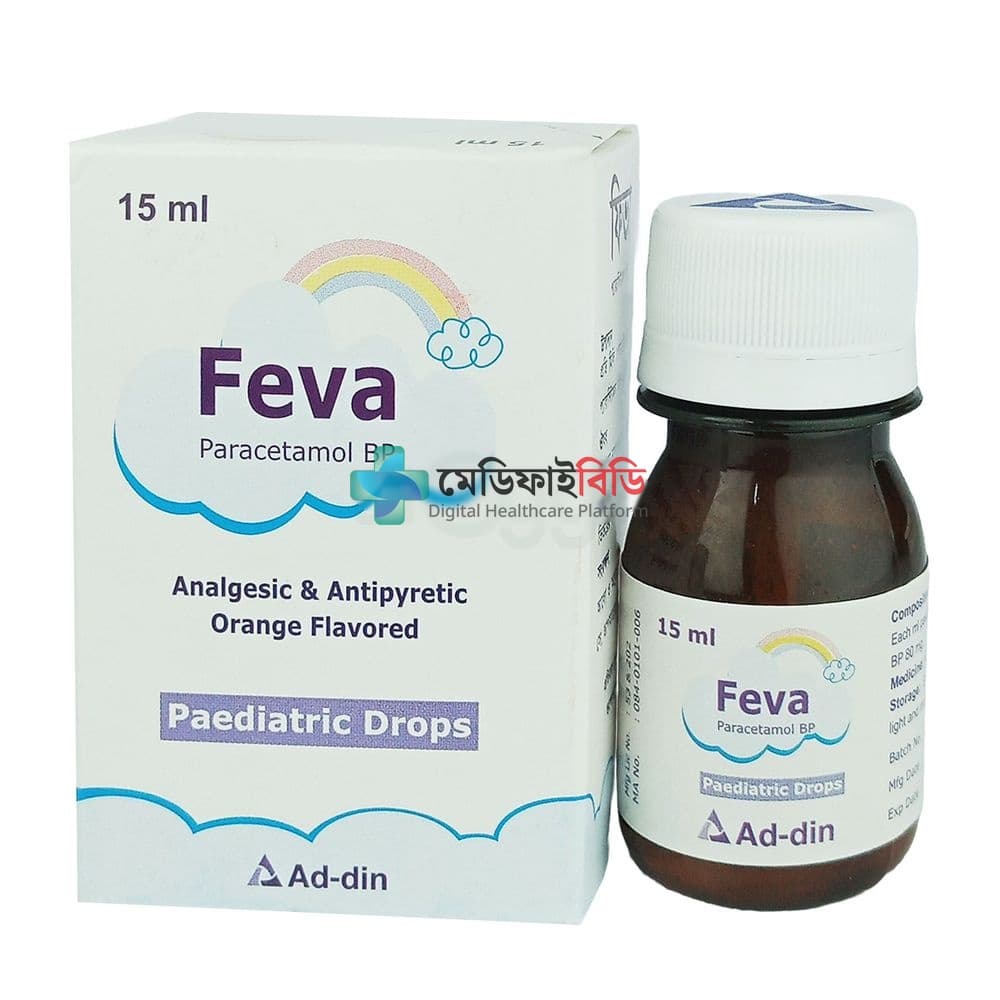Feva Pediatric Drops 80mg/ml — Paracetamol