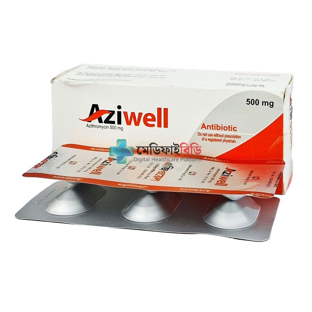 Aziwell 500 500mg — Azithromycin