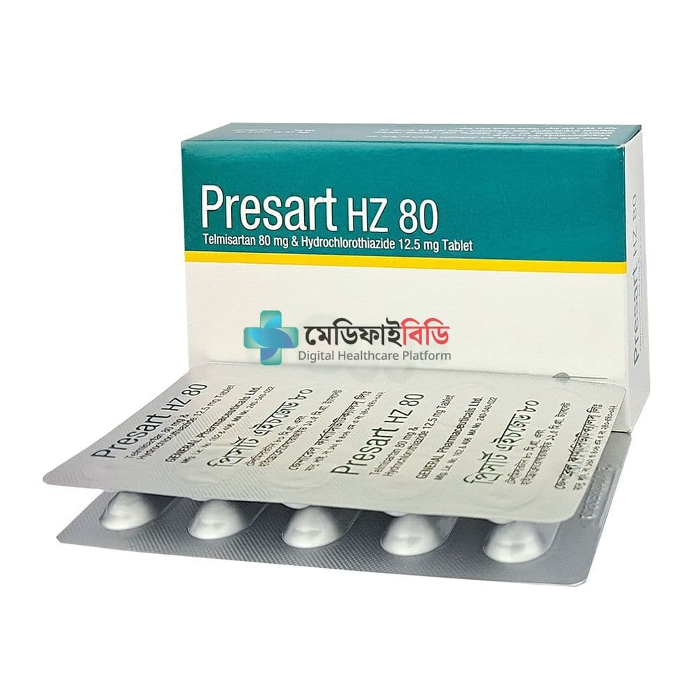 Presart HZ 80 12.5mg+80mg
