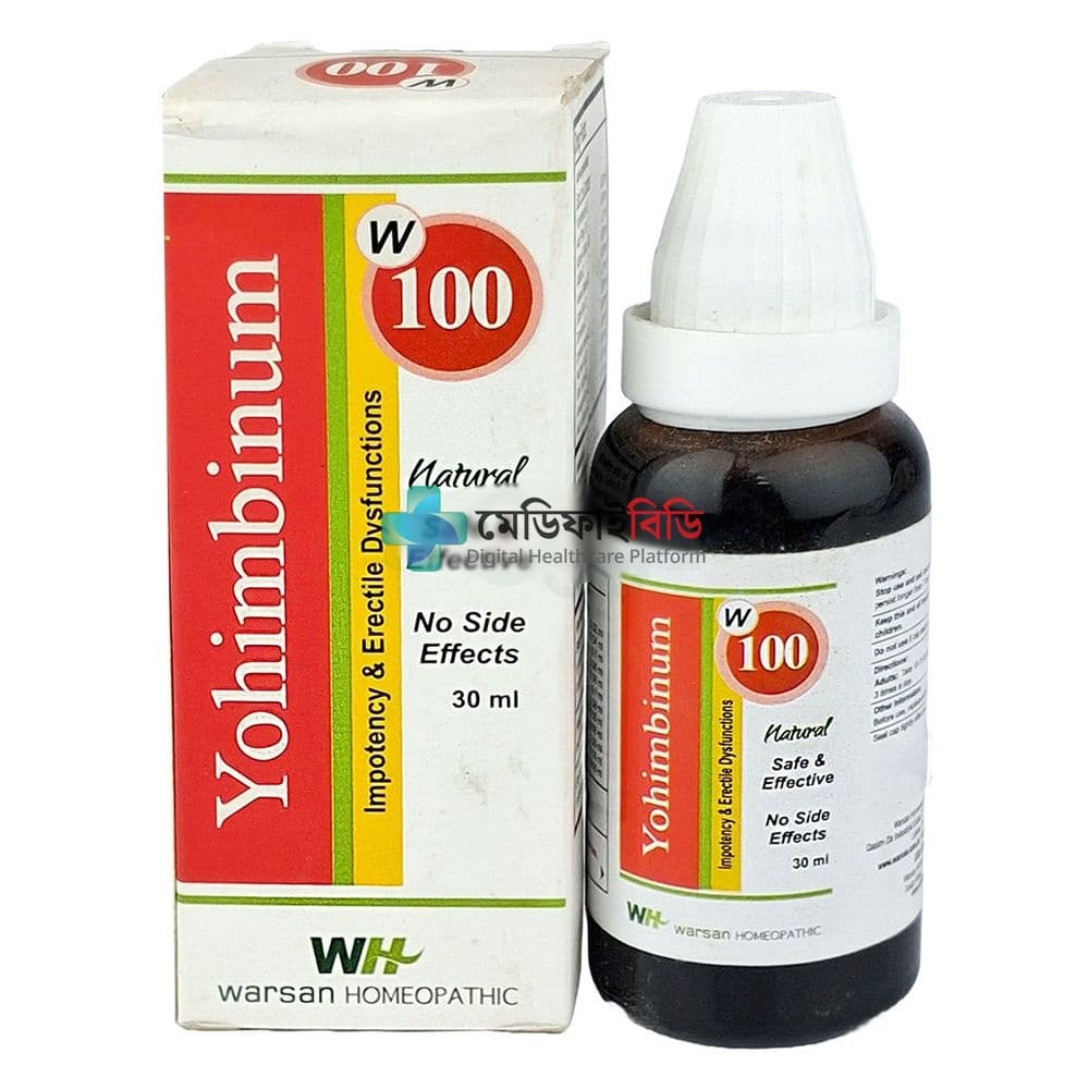 Yohimbinum Impotency & Erectile Dysfunctions (W100) 20ml null — 