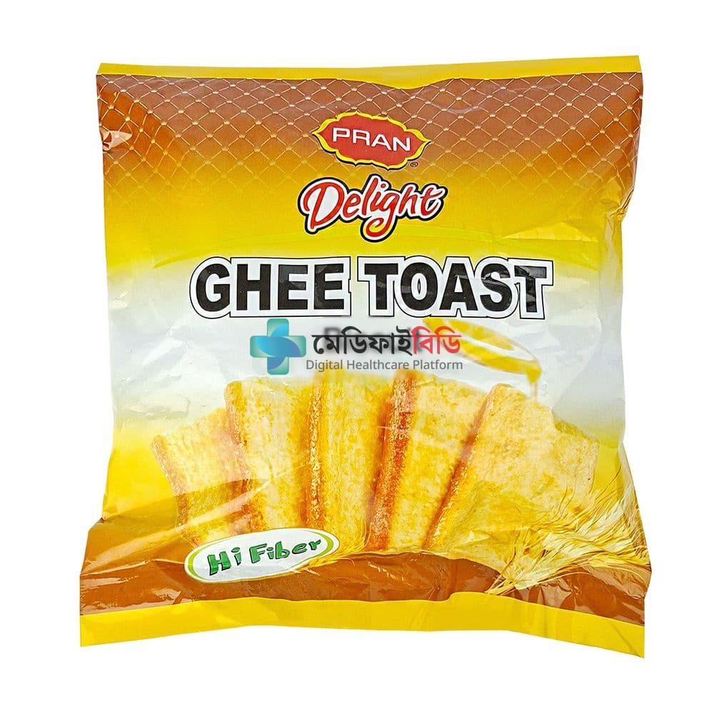 Pran Delight Ghee Toast 250g null — 
