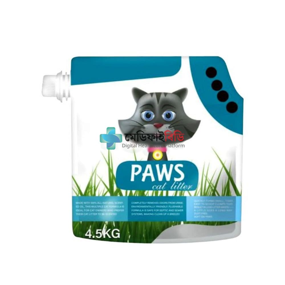 Paws Cat Litter Coffee - 4.5kg null — 