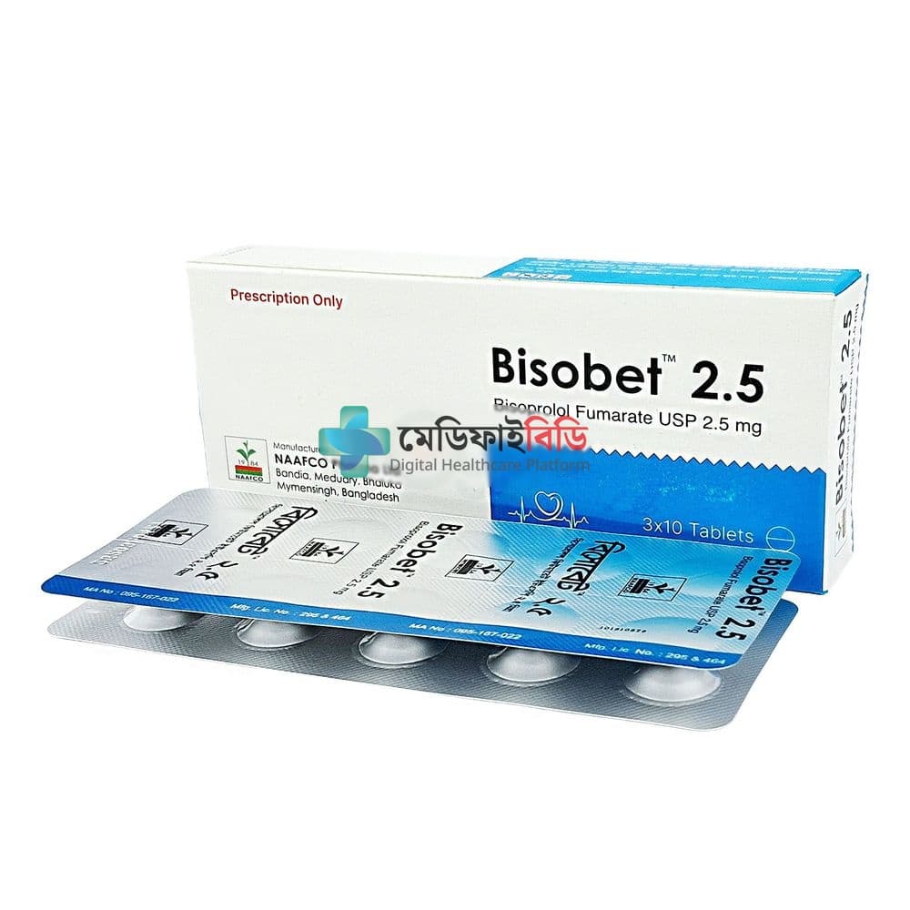 Bisobet 2.5 2.5mg — Bisoprolol