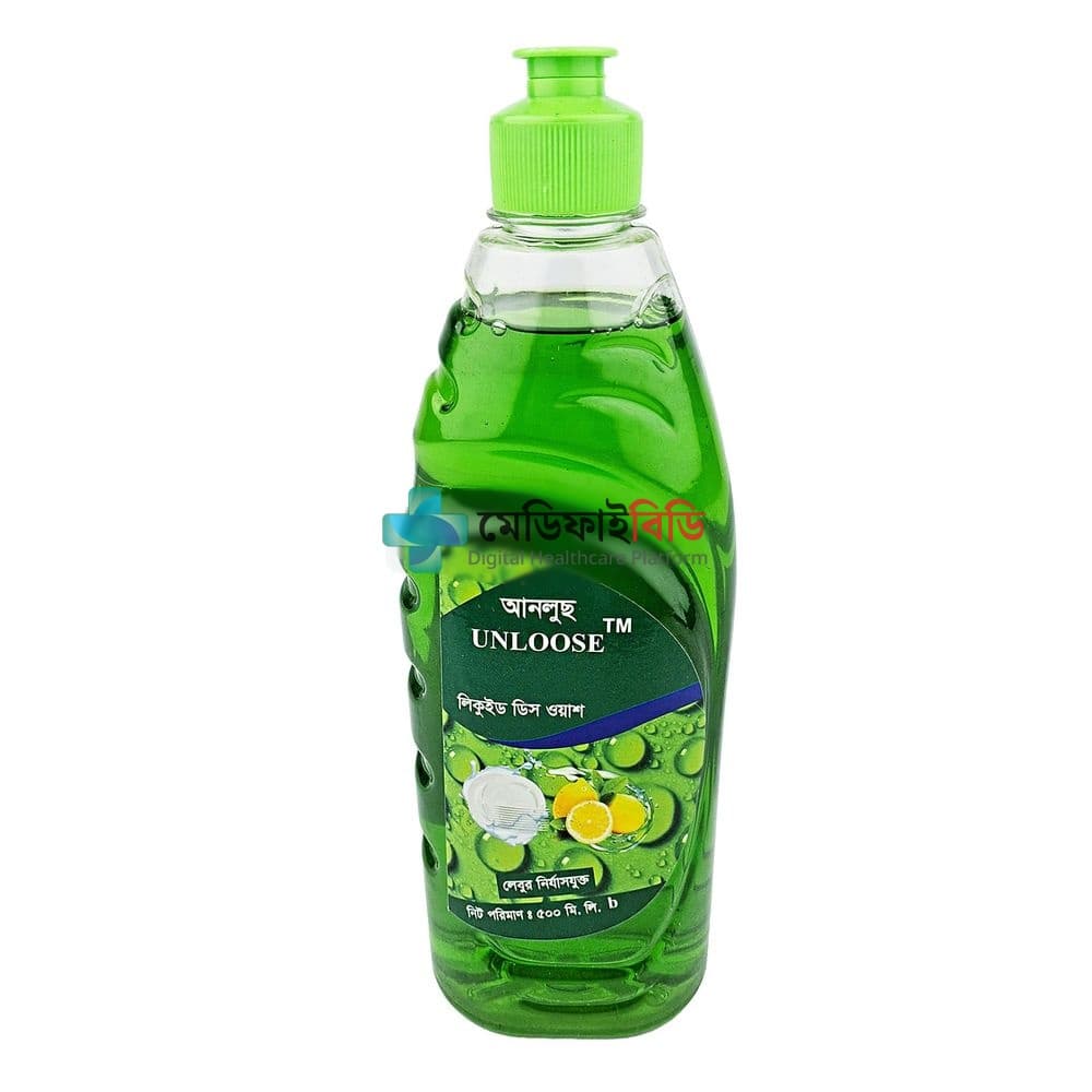 Unloose Liquid Dishwash 500ml null — 
