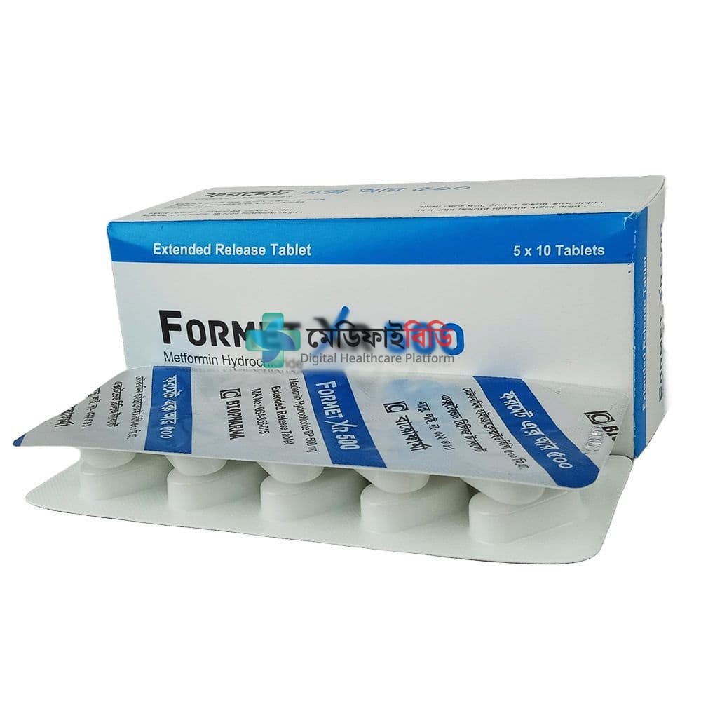 Formet XR 500 500mg — Metformin Hydrochloride