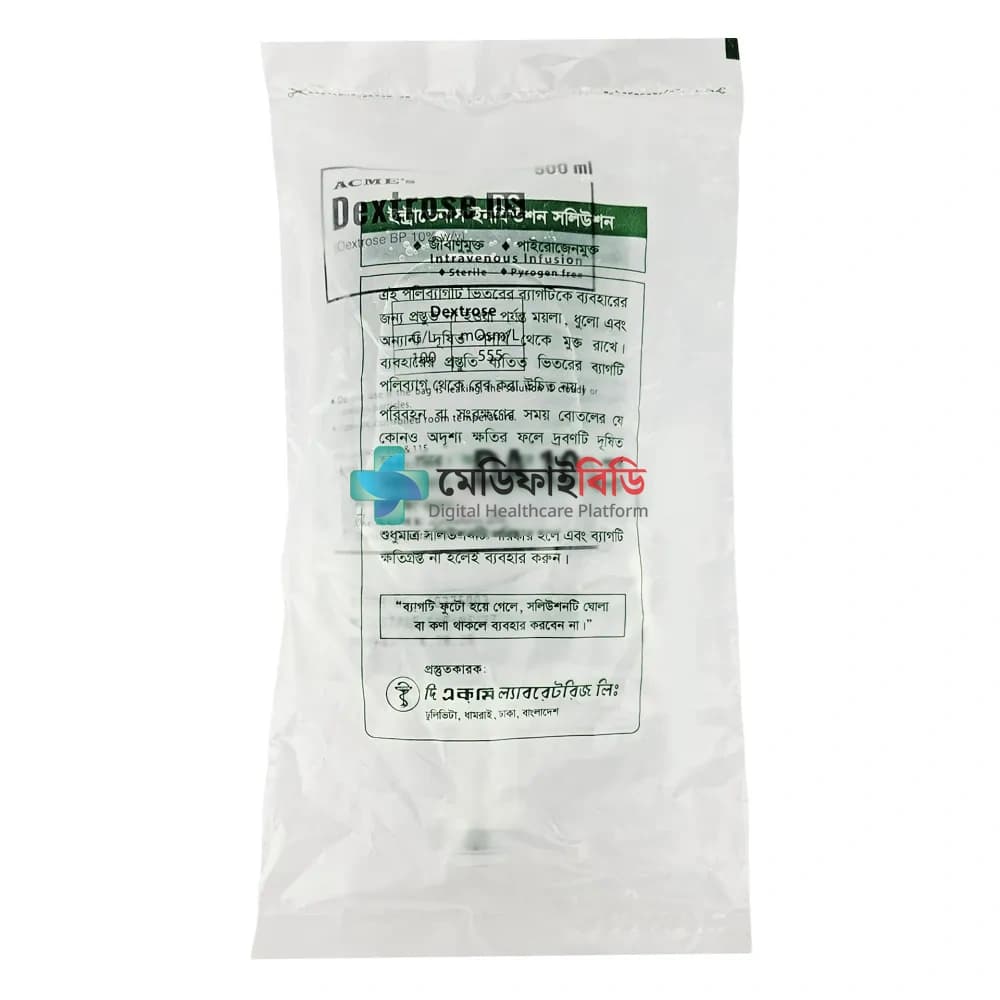 Acme's Dextrose DS 500ml IV 10%