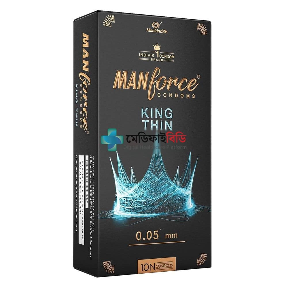 Manforce King Thin Premium Condoms 10pcs null — 