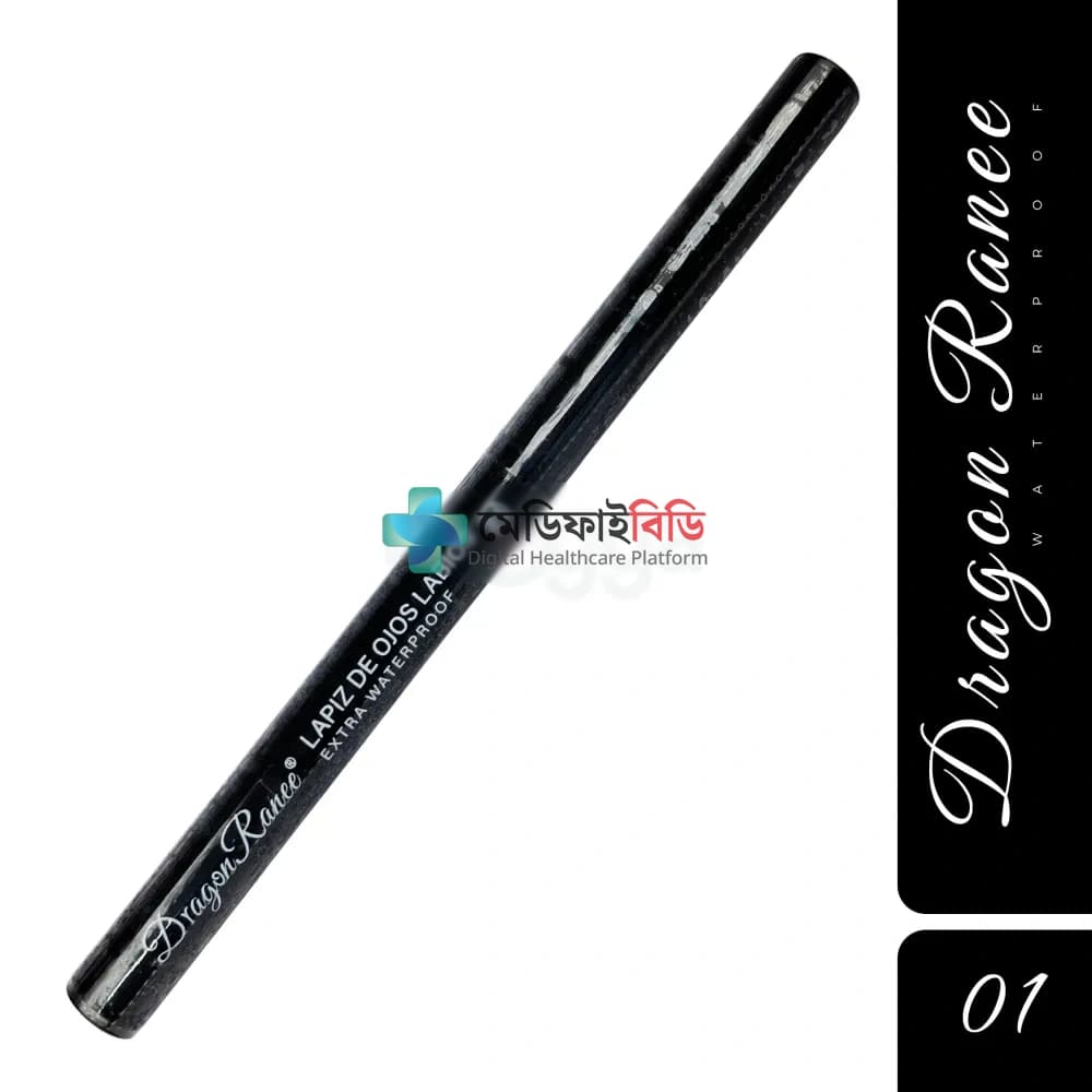 Dragon Ranee Waterproof Eyeliner 01 null — 