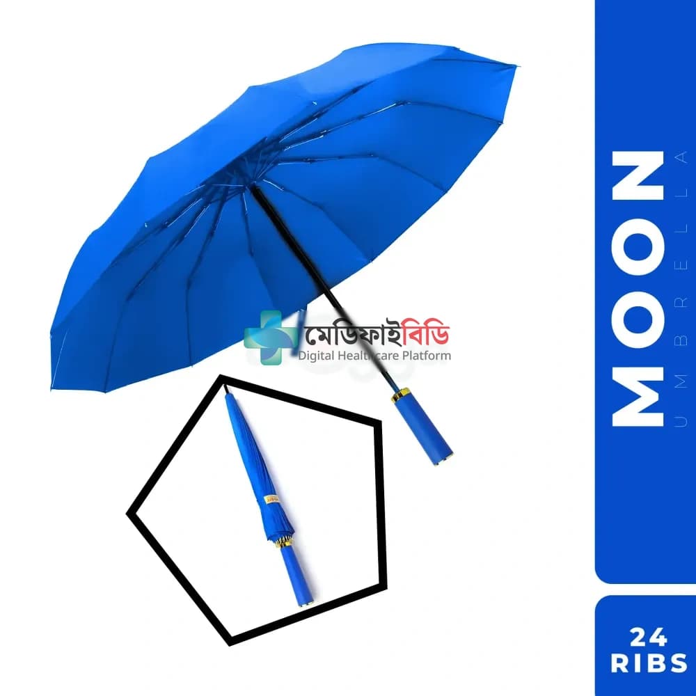 Moon Umbrella 24 Ribs null — 