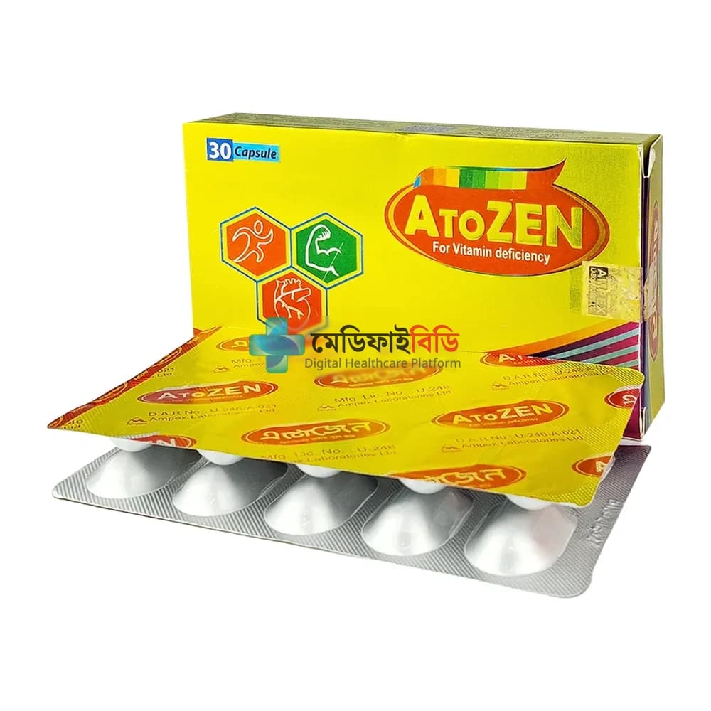 AtoZEN For Vitamin Deficiency Multivitamins + Multiminerals