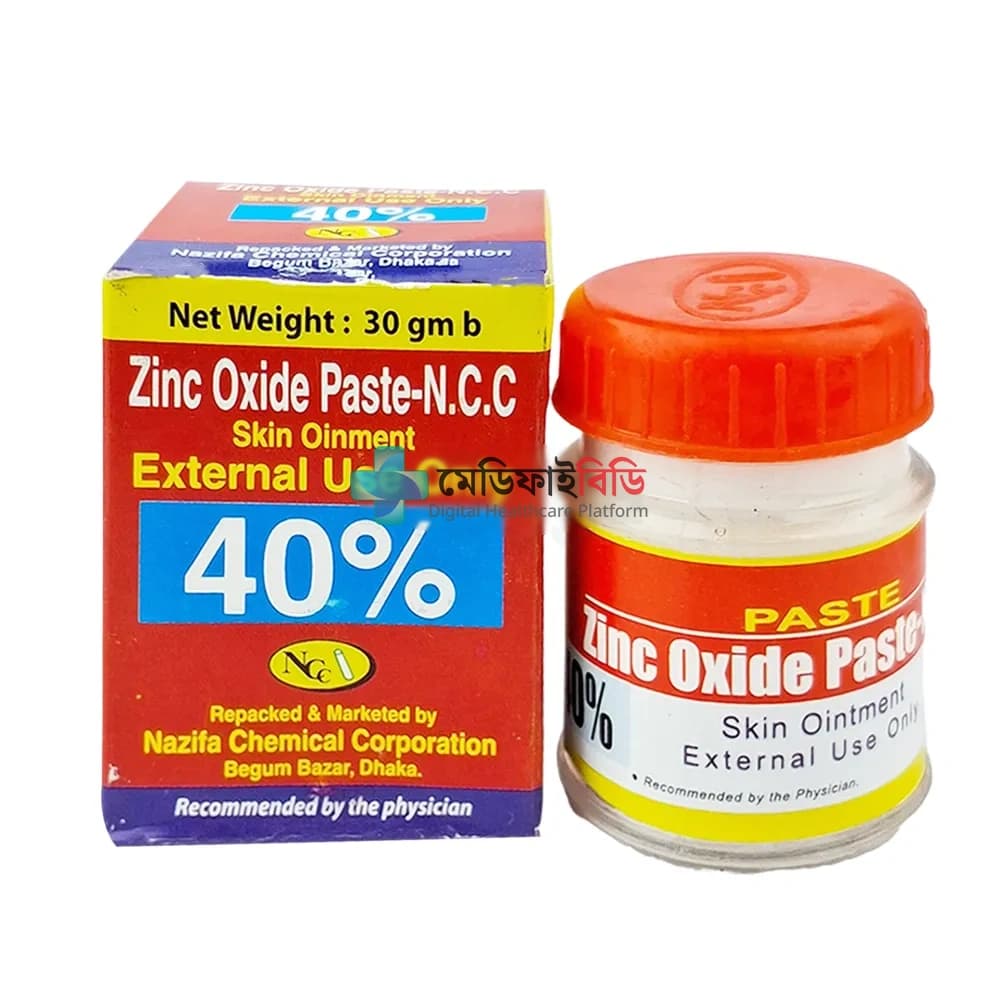 N.C.C Zinc Oxide Paste Ointment 40% 30g null — 