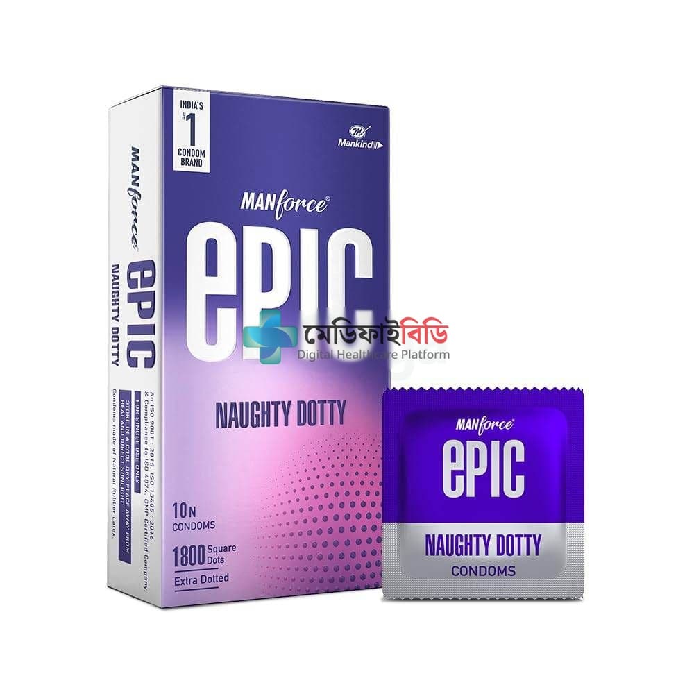 Manforce Epic Naughty Dotty 10pcs Pack null — 