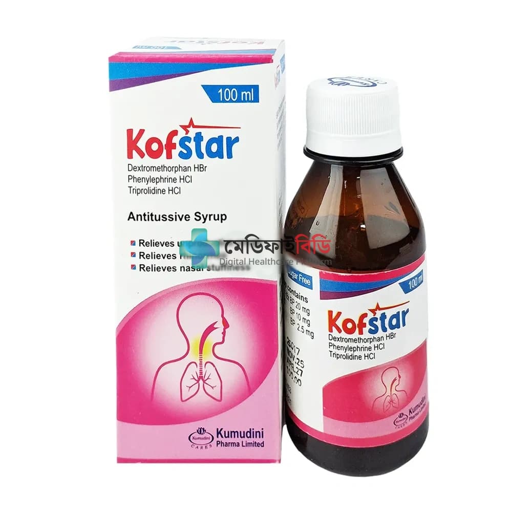 Kofstar 100ml (20mg+10mg+2.5mg)/5ml