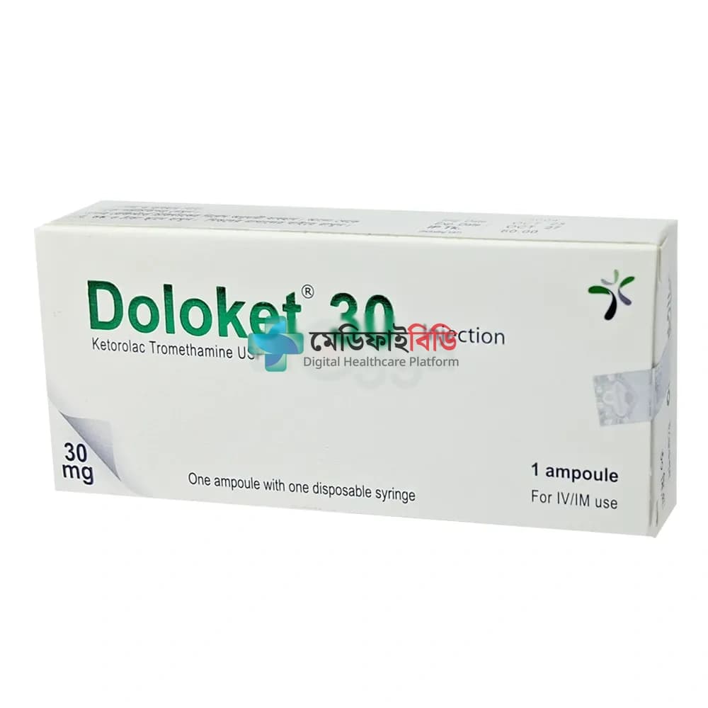 Doloket 30 30mg/ml — Ketorolac Tromethamine