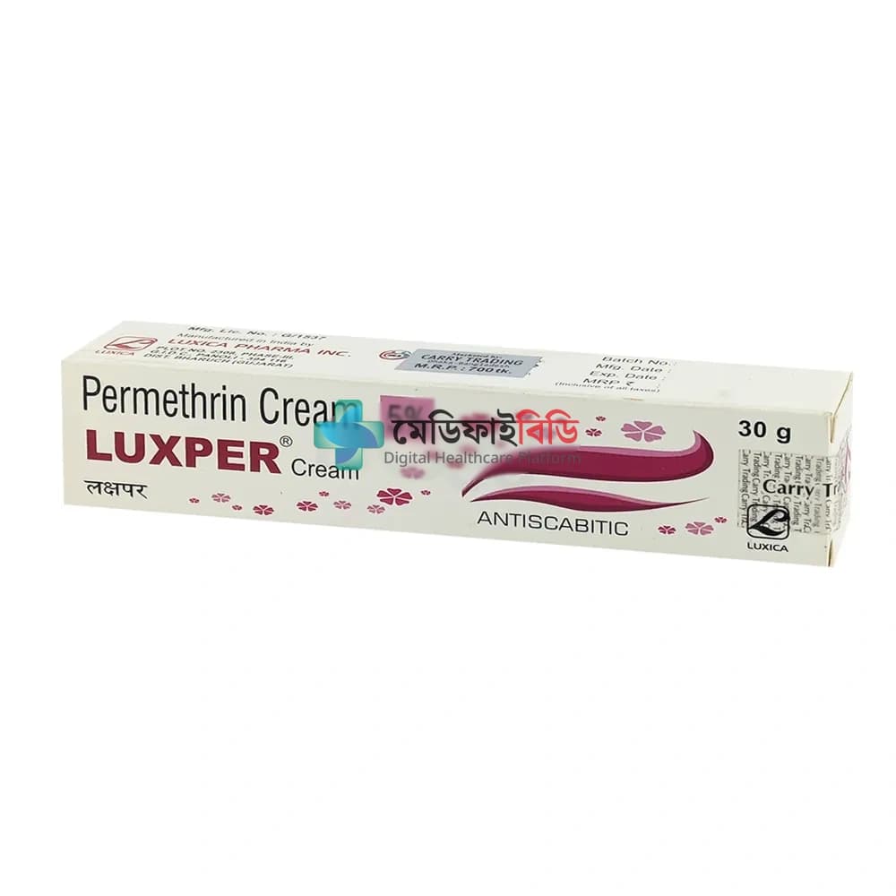 Luxper Antiscabietic Cream (Permethrin 5%) 30g null