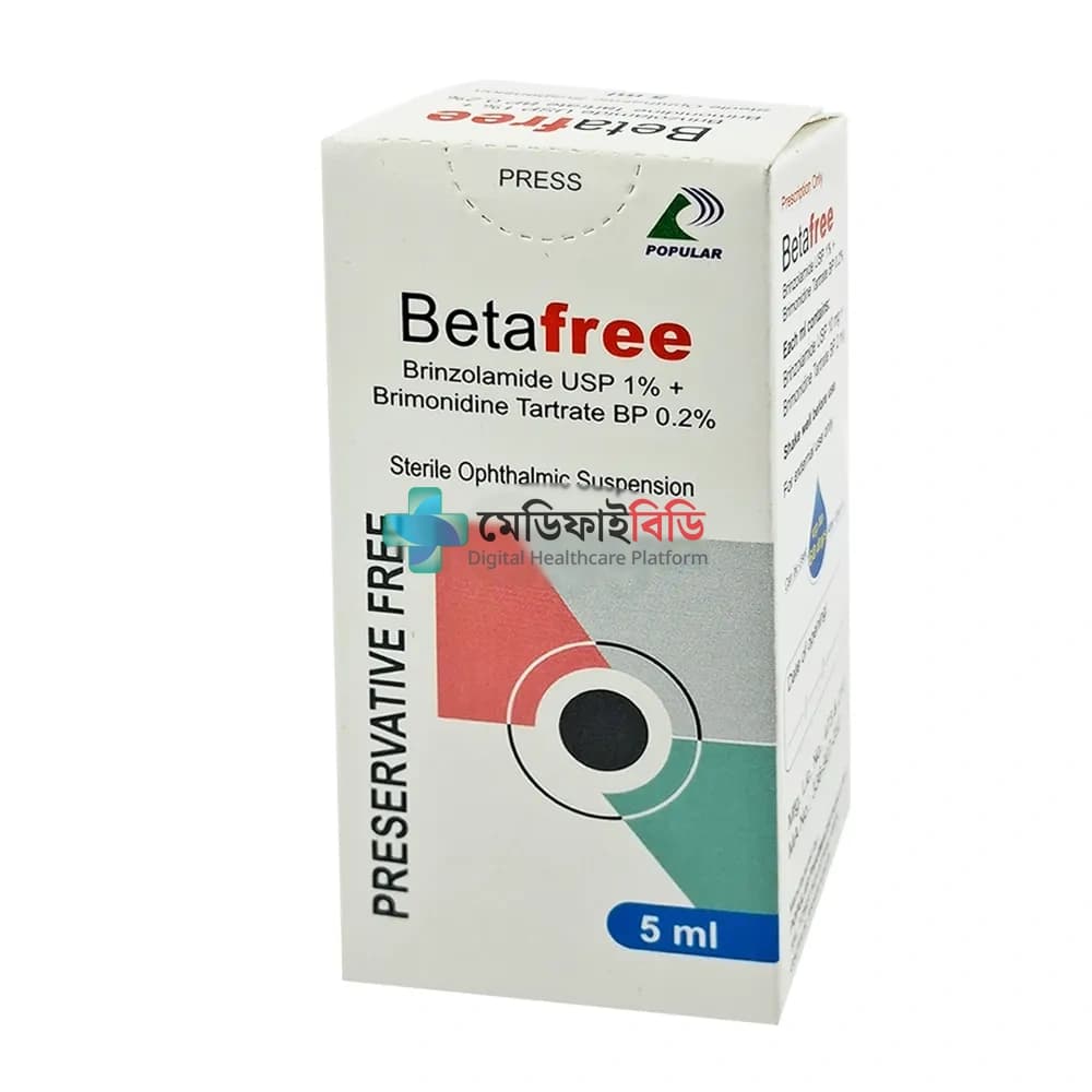 Betafree Eye Drop 1%+0.2%