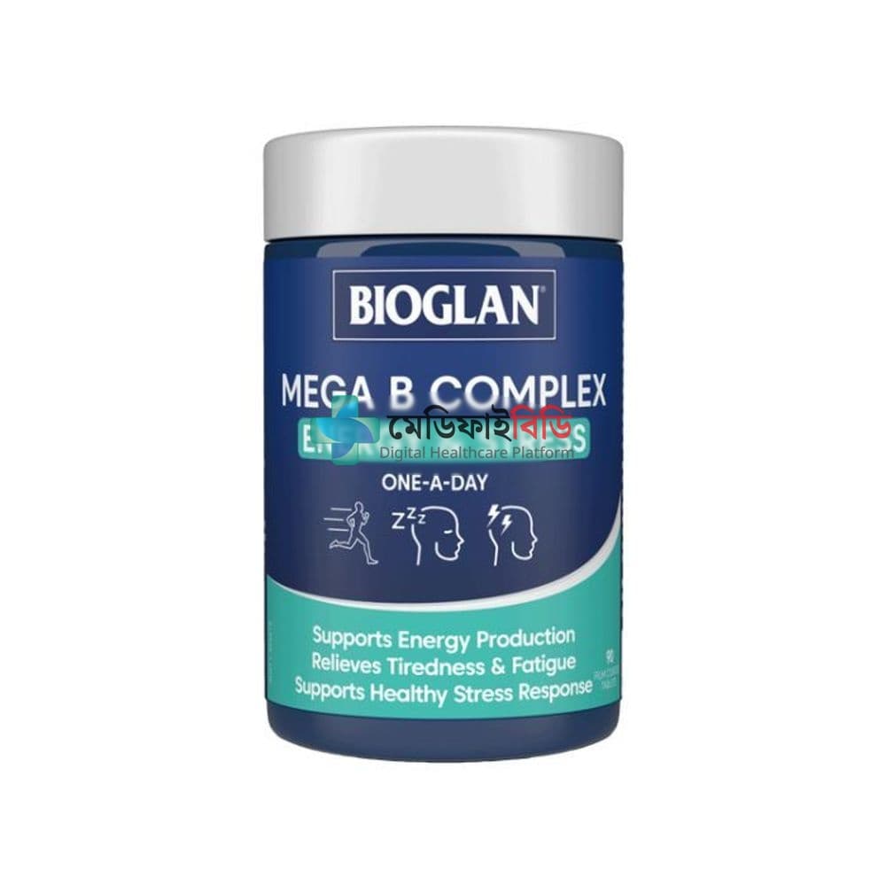 Bioglan Mega B Complex Energy & Stress 90 Tablets null — 
