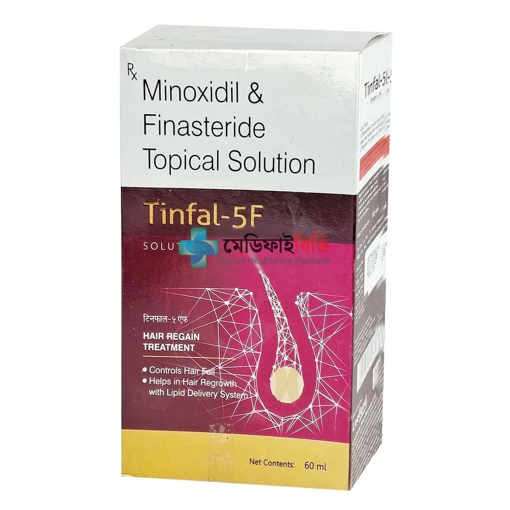 Tinfal-5F Minoxidil Topical Solution USP 60ml null — 