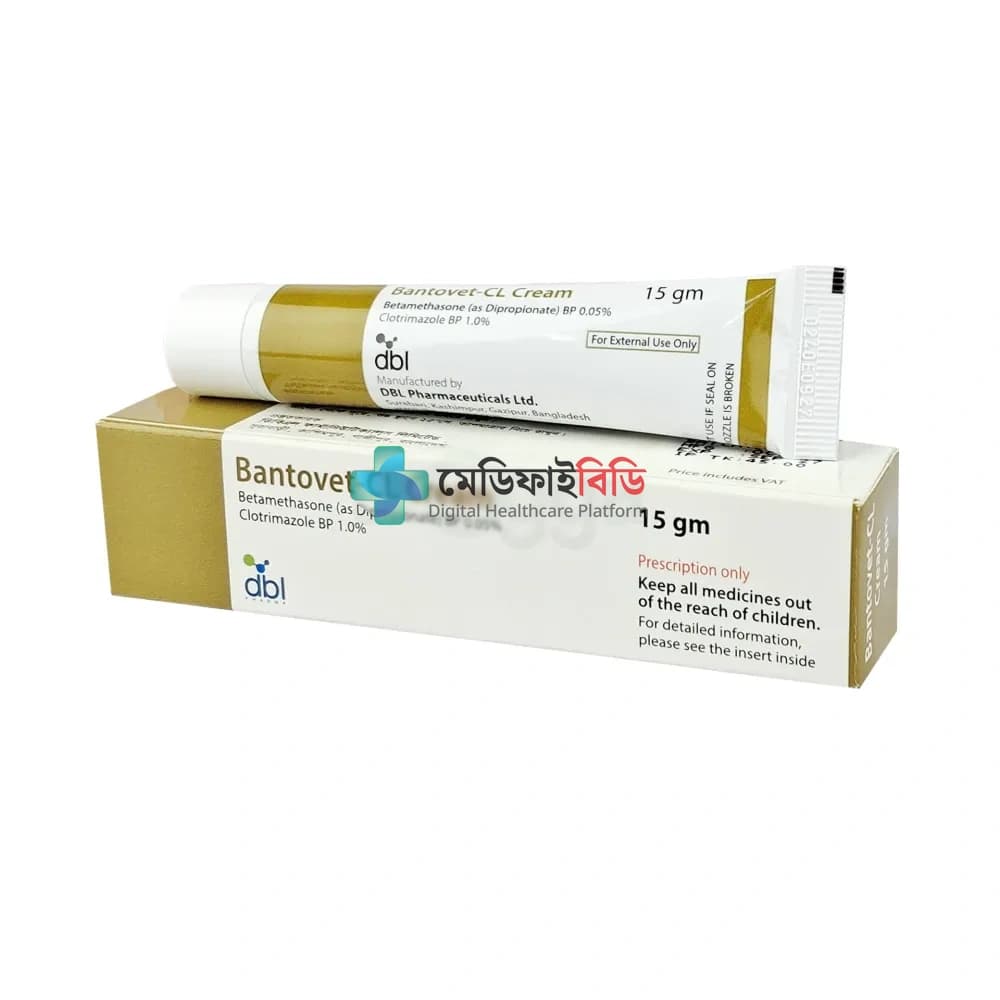 Bantovet-CL Cream 15gm 0.1%+0.1% w/w