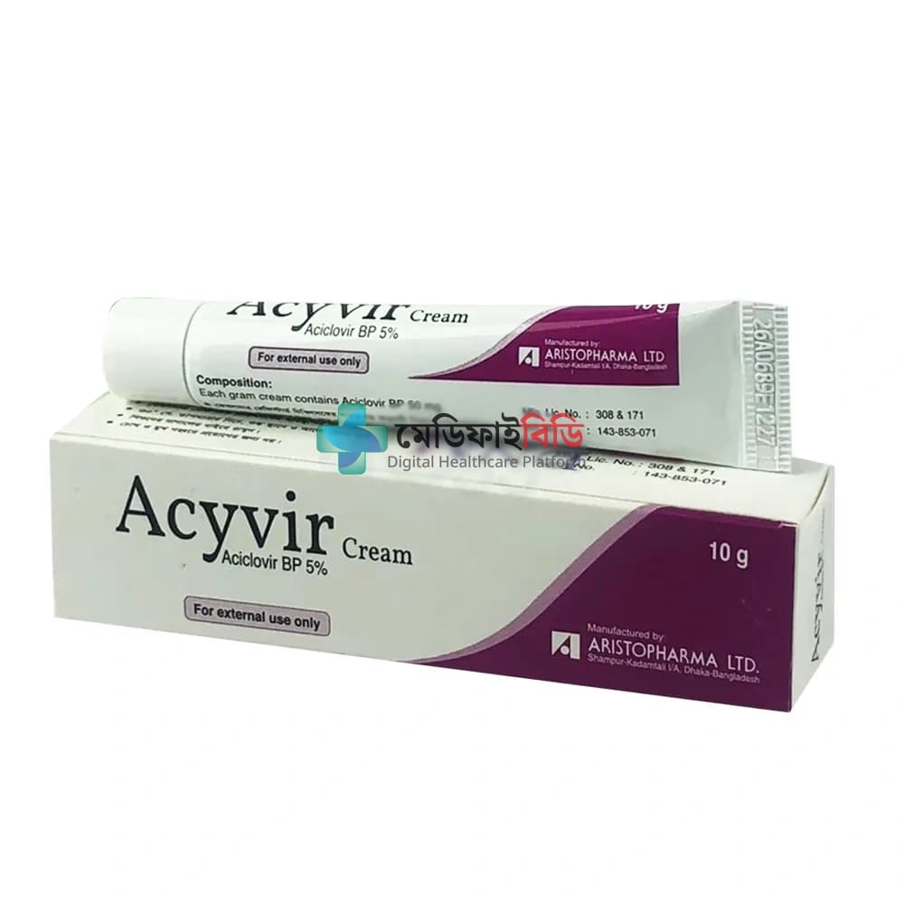 Acyvir 10gm Cream 5%