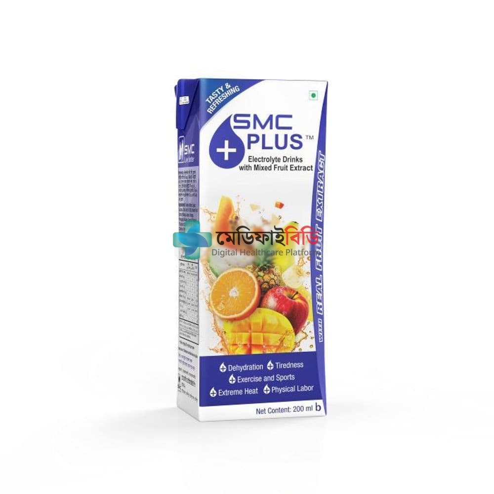SMC Plus Mixed Fruit Electrolyte Drink 200ml null — 