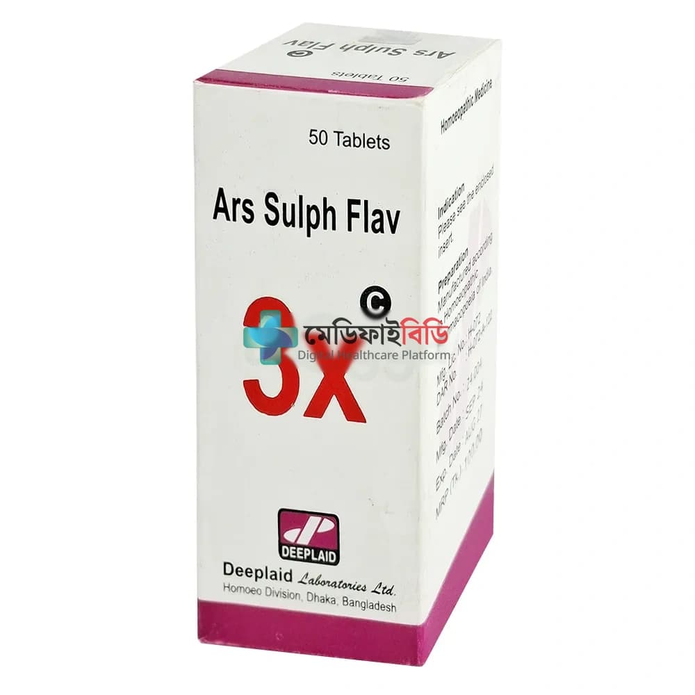 Ars Sulph Flav 3X C (Deeplaid) null — 