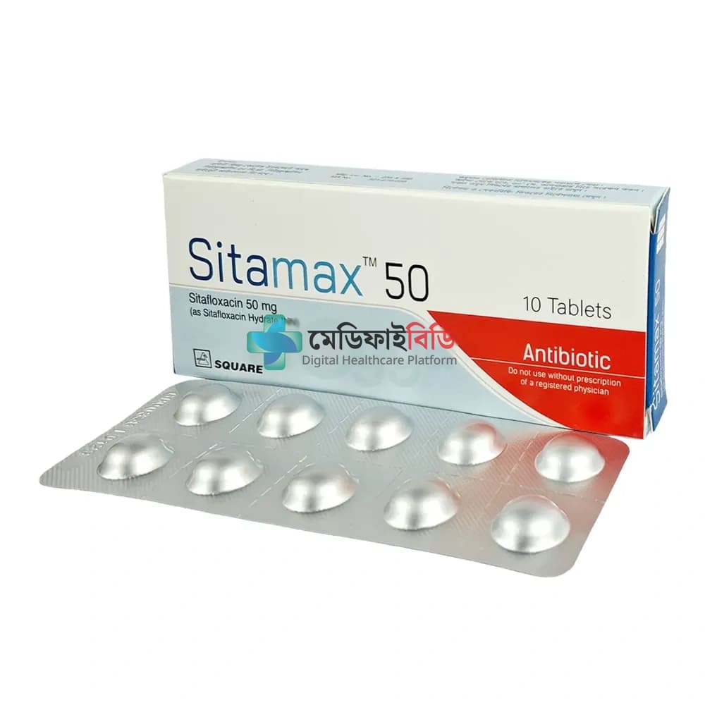 Sitamax 50 50mg — Sitafloxacin