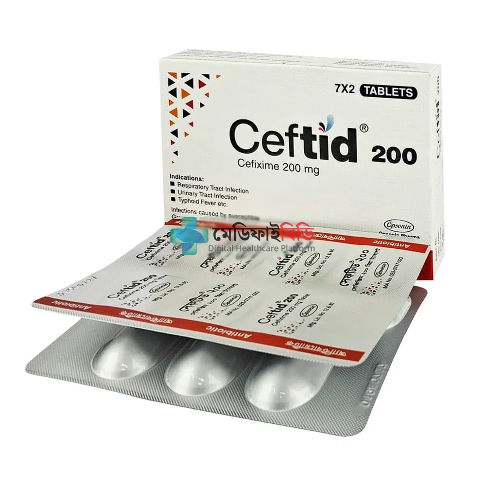 Ceftid 200 200mg — Cefixime