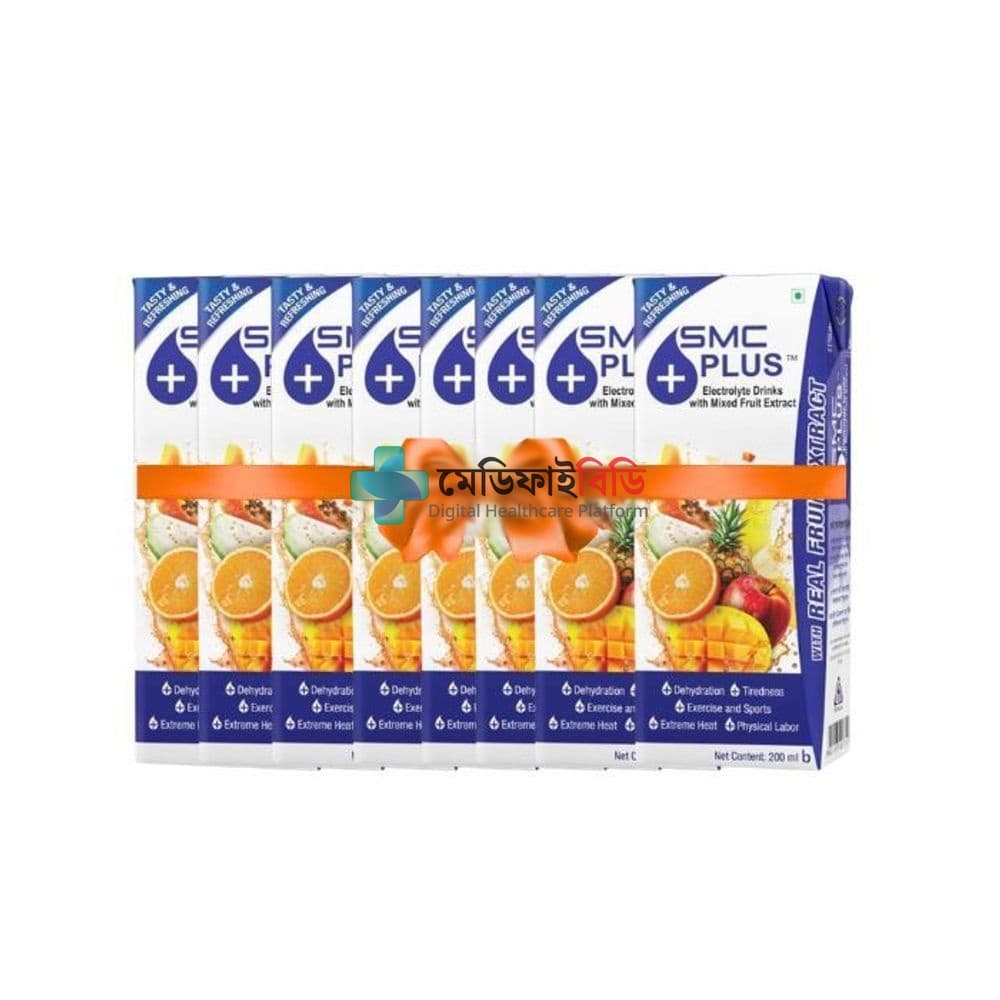 SMC Plus Mixed Fruit Electrolyte Drink 200ml (8pcs Combo) null — 