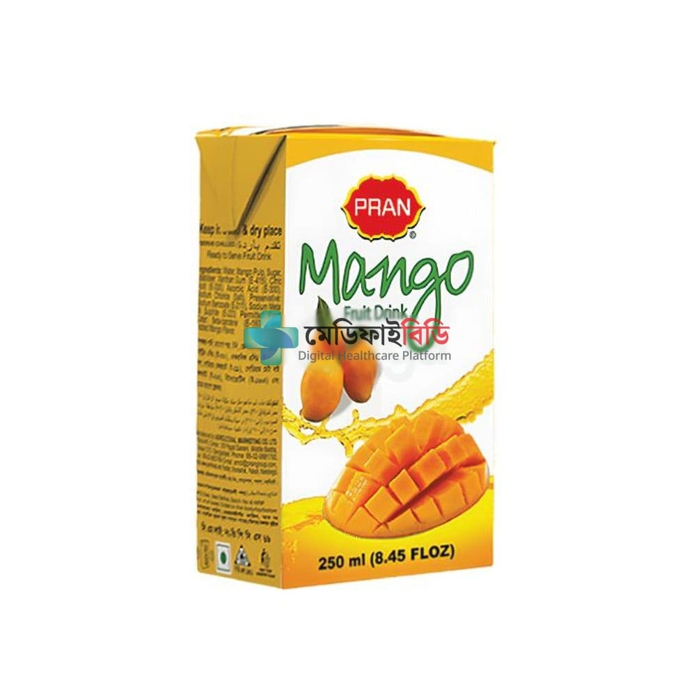 Pran Mango Fruit Drink 250ml null — 