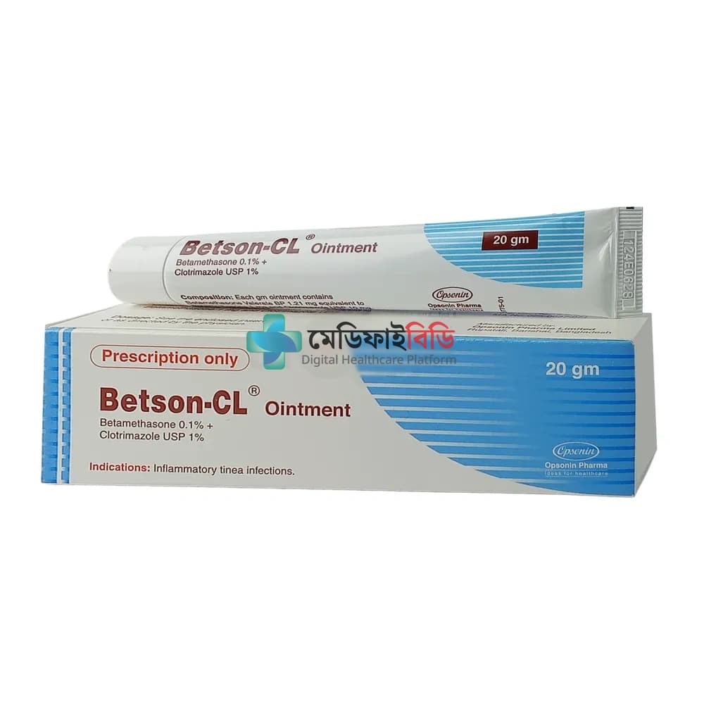 Betson-CL Ointment 20gm 0.1%+1%