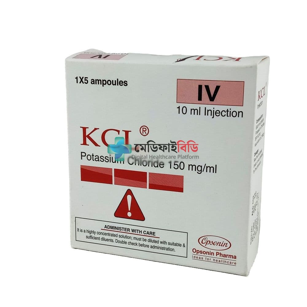 KCL 1.5gm/10ml