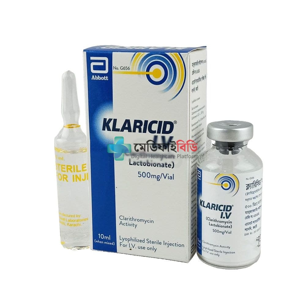Klaricid 500mg IV 500mg