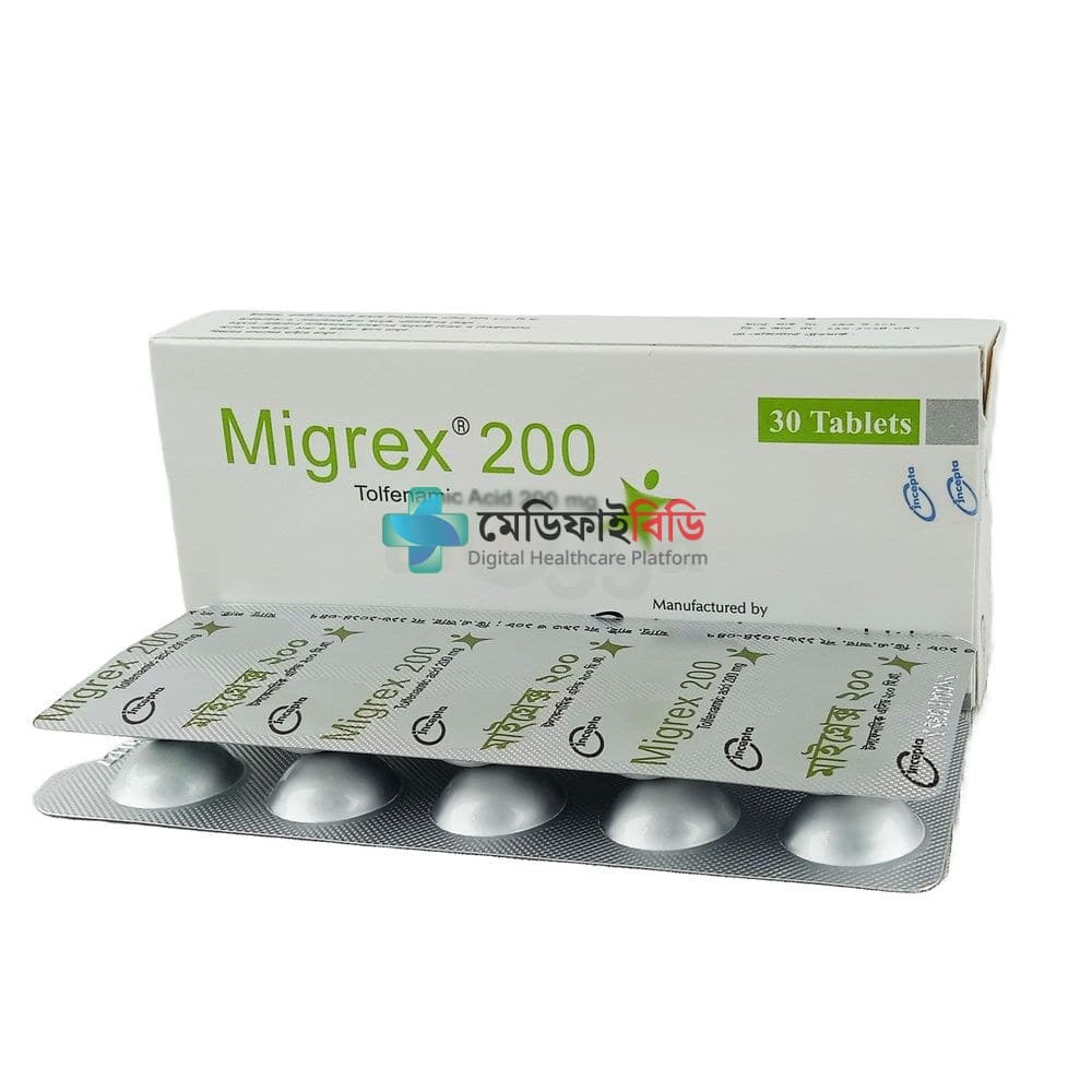 Migrex 200 200mg