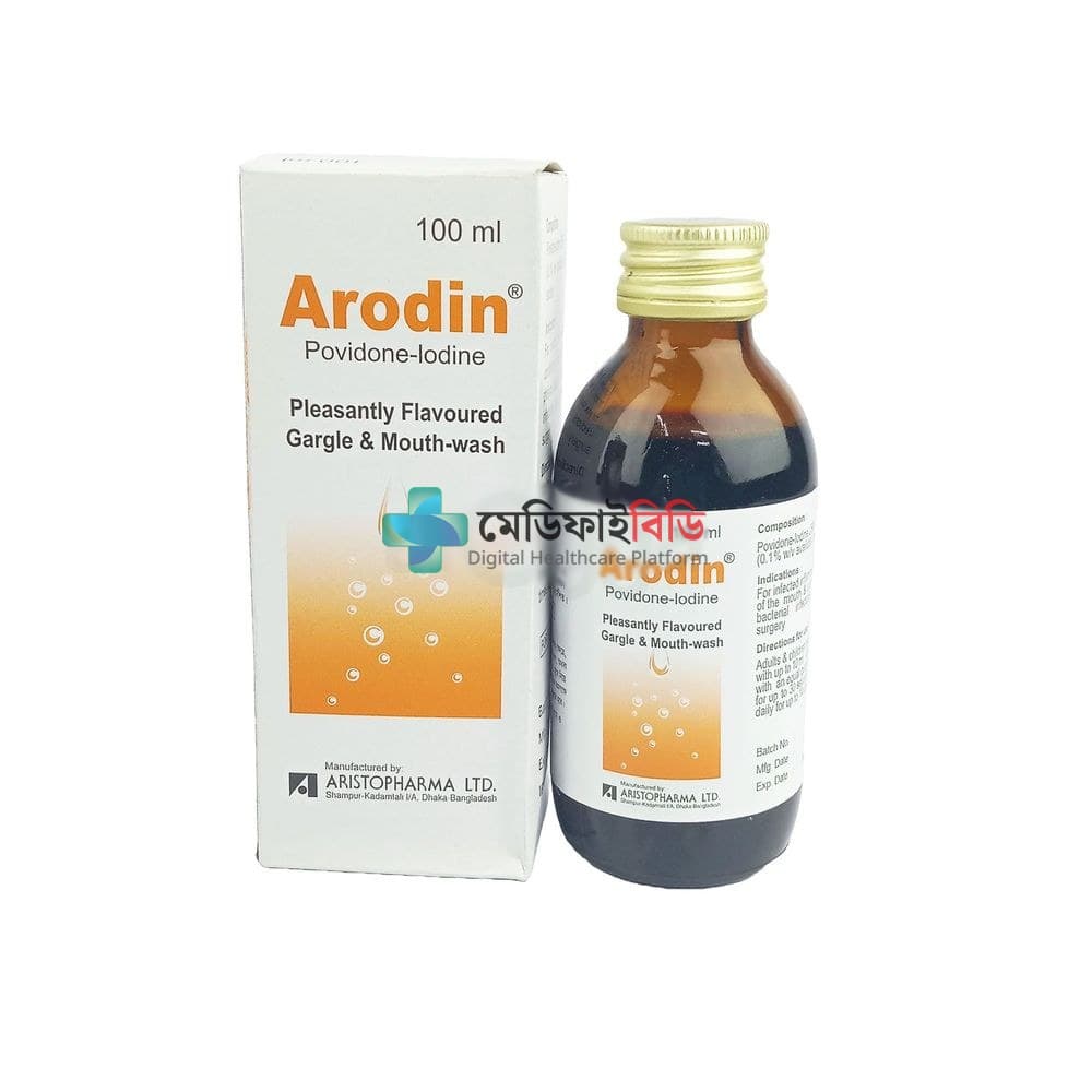 Arodin Mouthwash 100 ml gargle 100