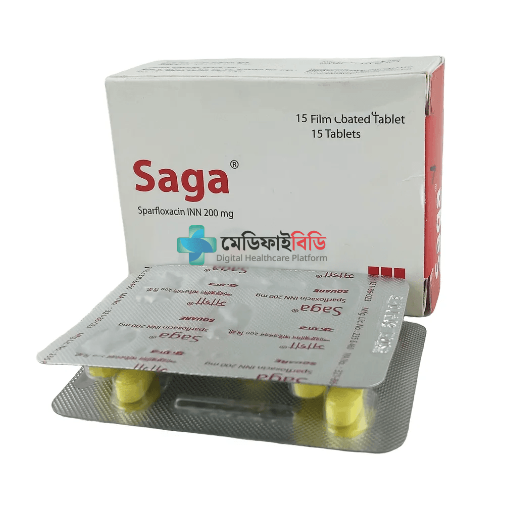 Saga 200mg — Sparfloxacin