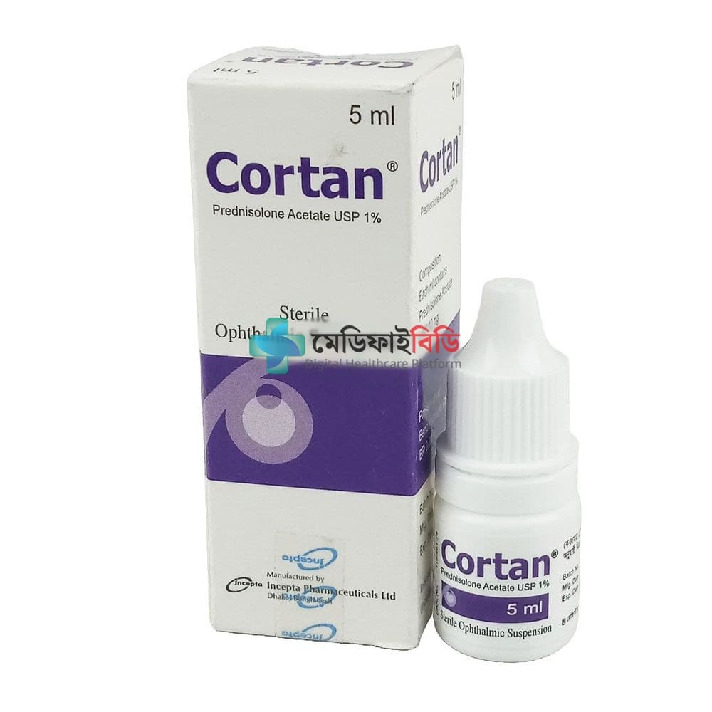 Cortan null — Prednisolone 1% Eye prep