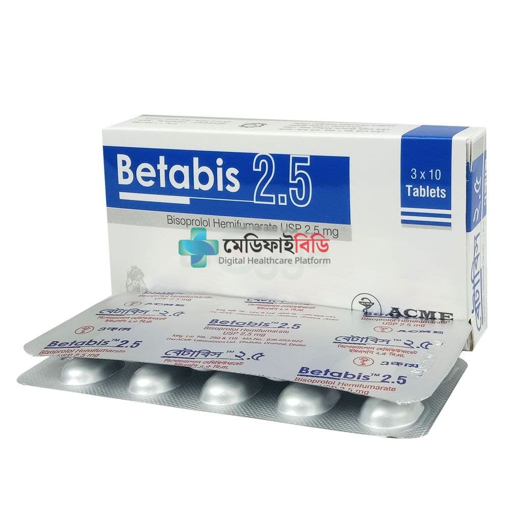 Betabis 2.5 2.5mg