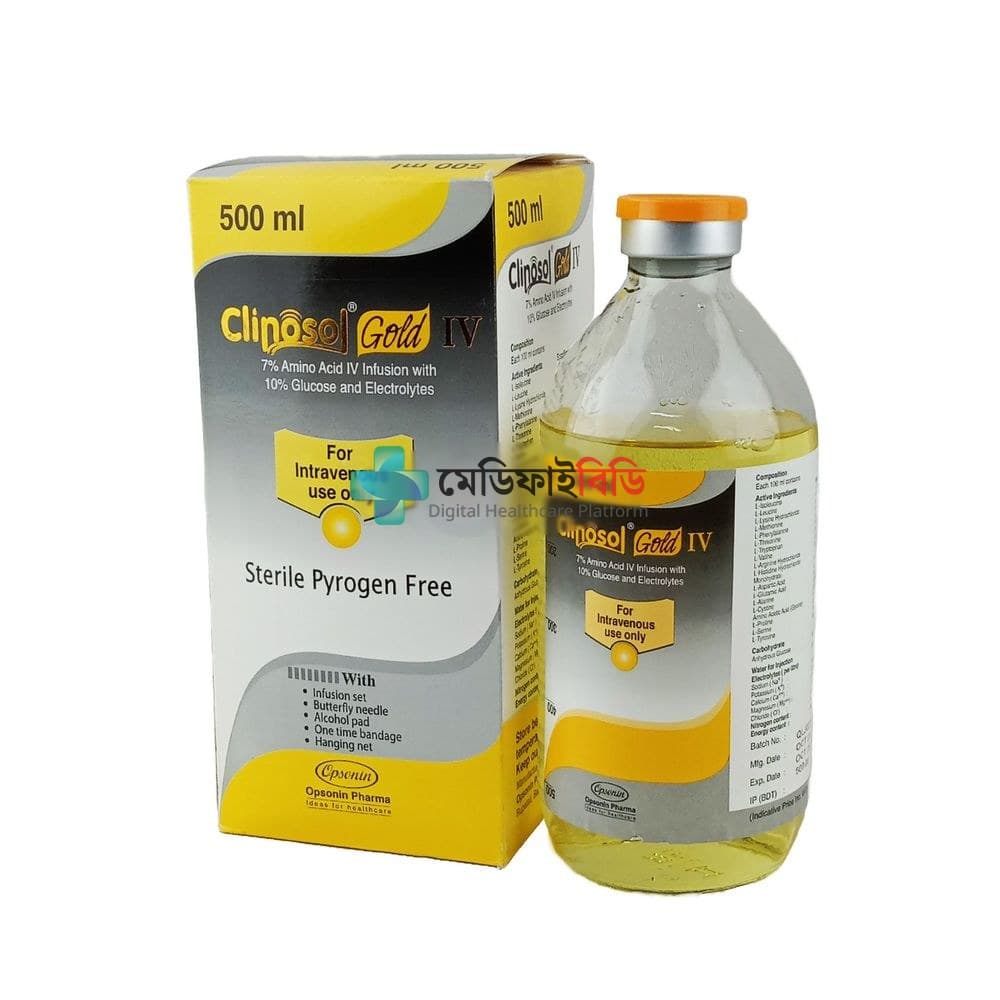 Clinosol Gold null — Amino Acids 7 % + Glucose & Electrolytes 10 %