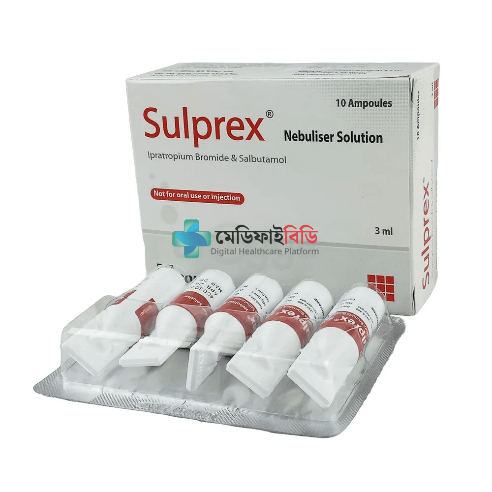 Sulprex Nebuliser Solution 2.5mg