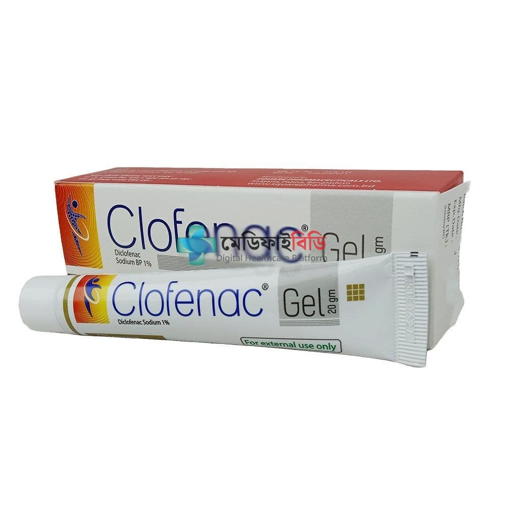 Clofenac Gel 1% 1 — Diclofenac Sodium 1% Topical