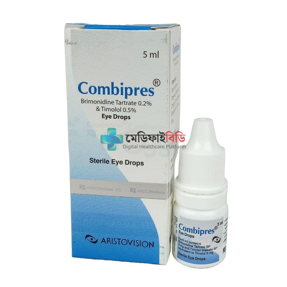 Combipres null — Brimonidine Tartrate 0.2% + Timolol Maleate 0.5% Eye prep