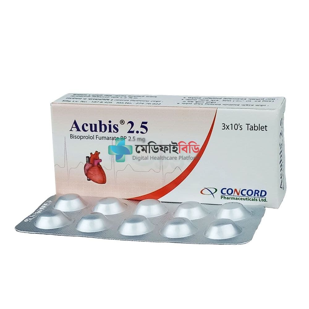 Acubis 2.5 2.5mg — Bisoprolol