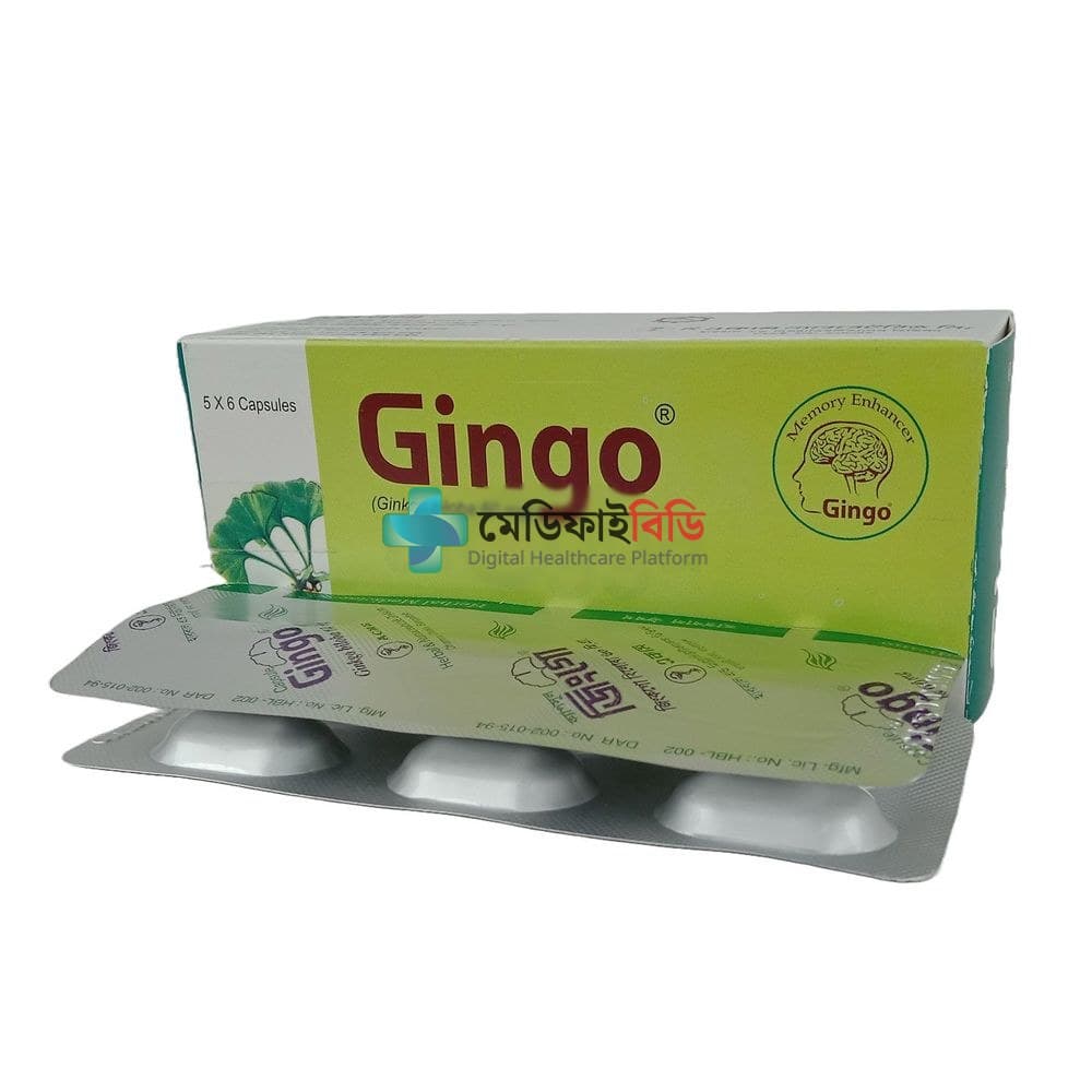 Gingo 60 60mg — Ginkgo Biloba