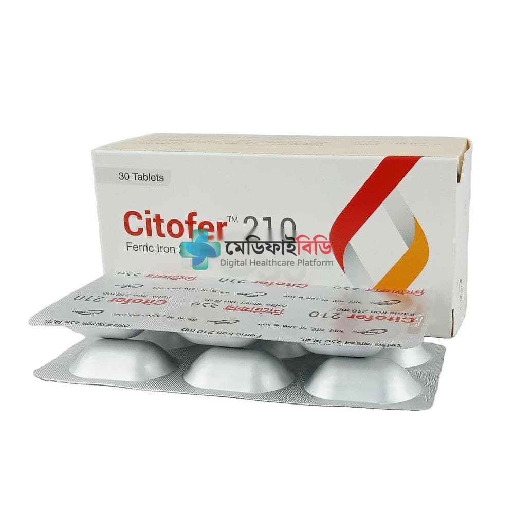 Citofer 210 210mg — Ferric Citrate