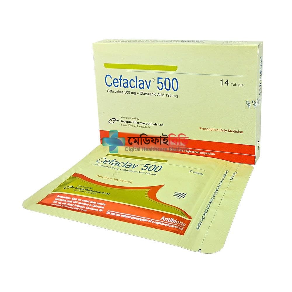 Cefaclav 500 500mg