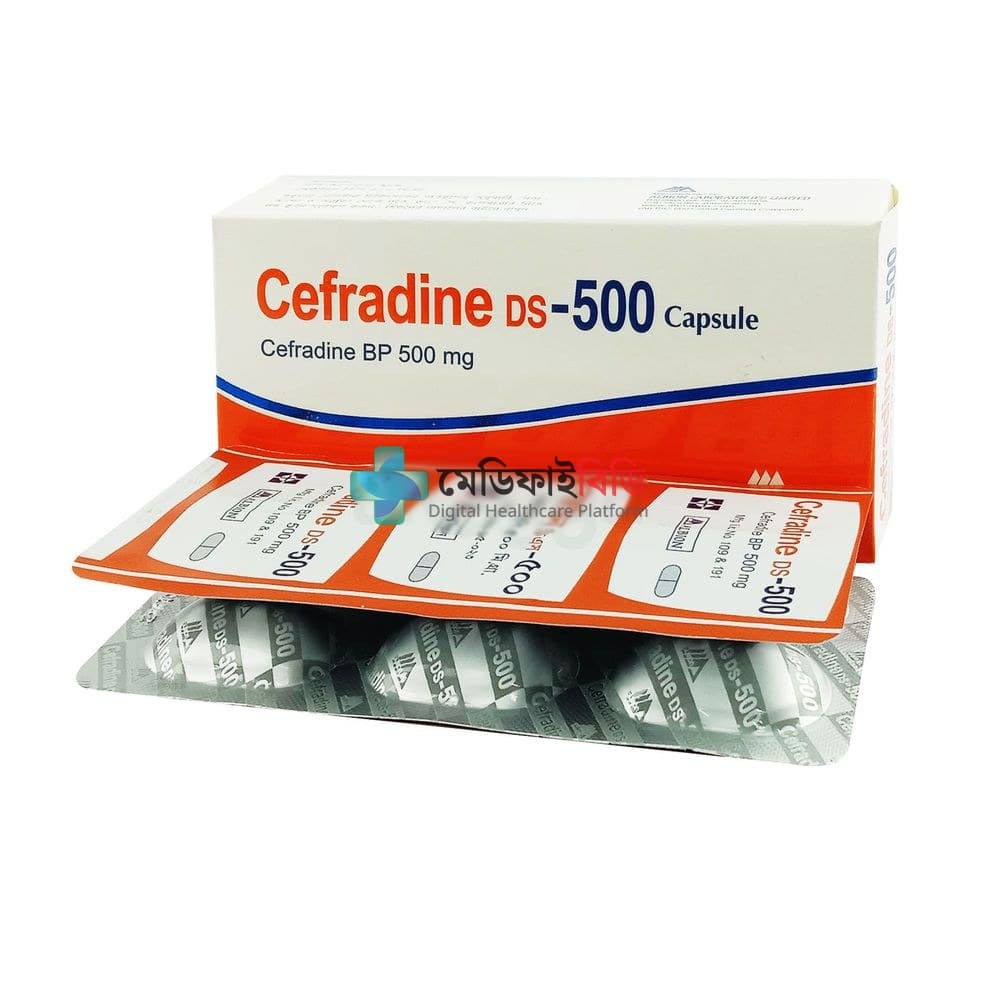 Cefradine DS 500 500mg