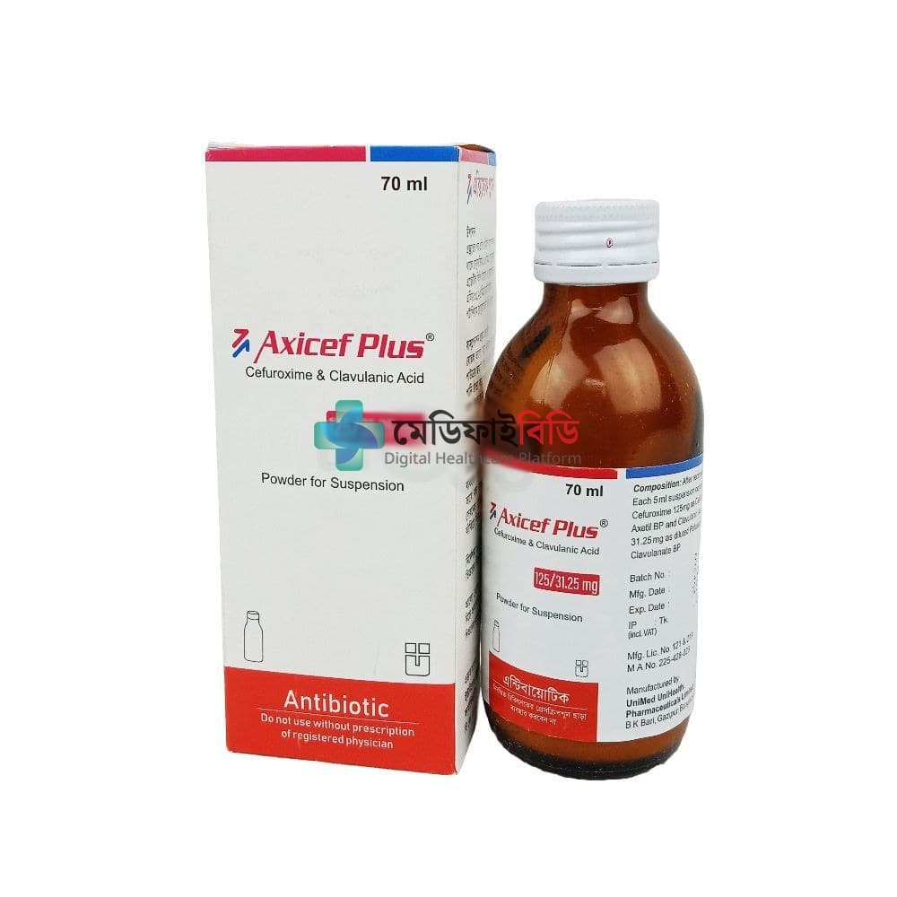 Axicef Plus PFS 125mg