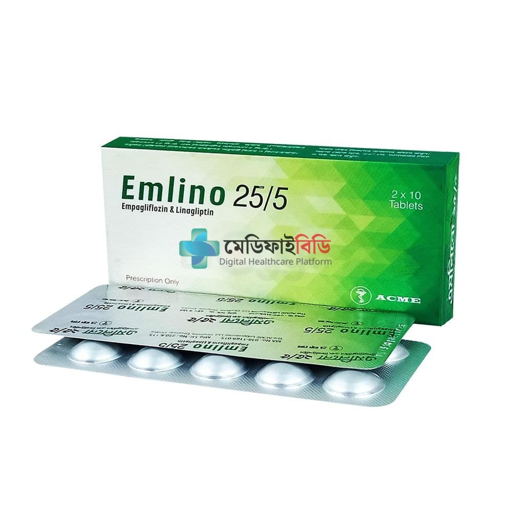 Emlino 25/5 25mg