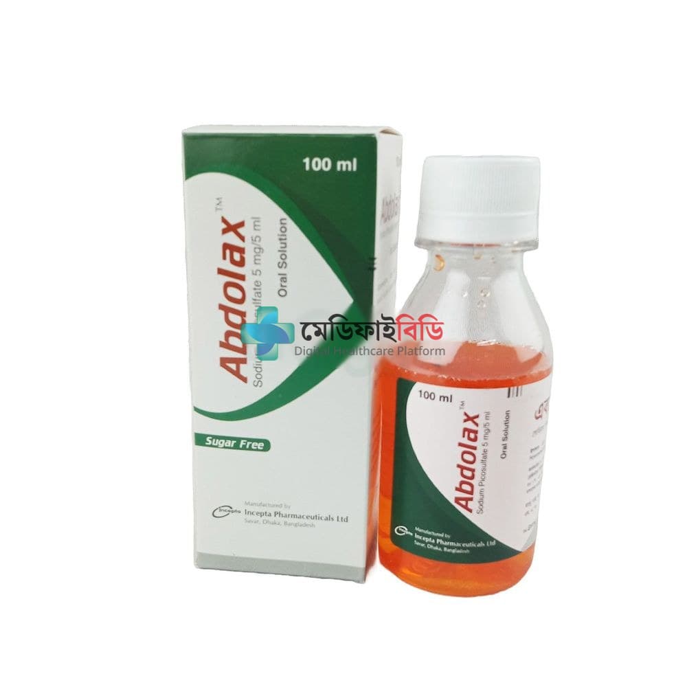 Abdolax Syrup 5mg